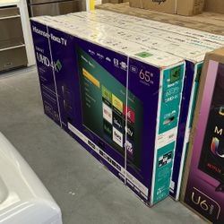 65 Hisense Roku 4K Smart Tv