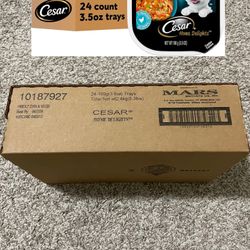 Cesar Home Delights Adult Wet Dog Food, Slow Cooked Chicken & Vegetables Dinner in Sauce, 3.5 oz. (24 Count, Pack of 1)