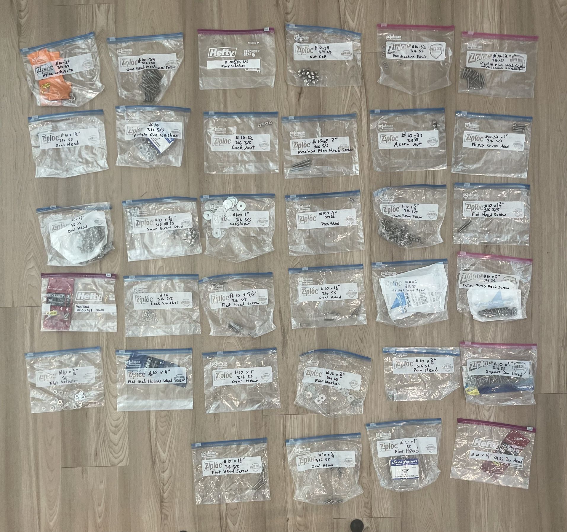 Stainless Steel & Aluminum Boater's Hardware & Electrical Dream Come True - NEW