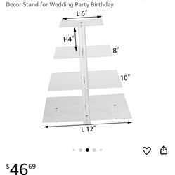 Cupcake 4 Tier Stand