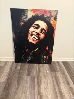 Bob Marley canvas  poster