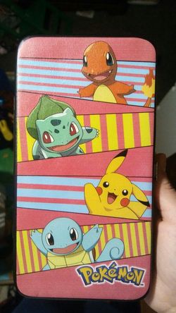Pink pokemon wallet