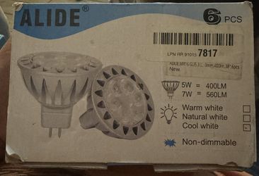 Alide MR16 -5W LED Bulb