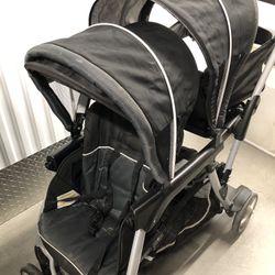 Double Seat Stroller 
