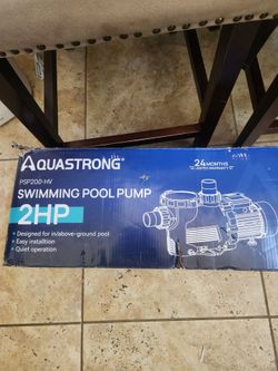 Aquastrong PSP200-HV Swimming Pool Pump 2HP