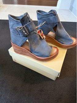 A.S. 98 Maya Ladies Platform Leather shoes size 39