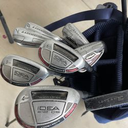 Adams Idea 212 Plus Titlest Vokey Wedge