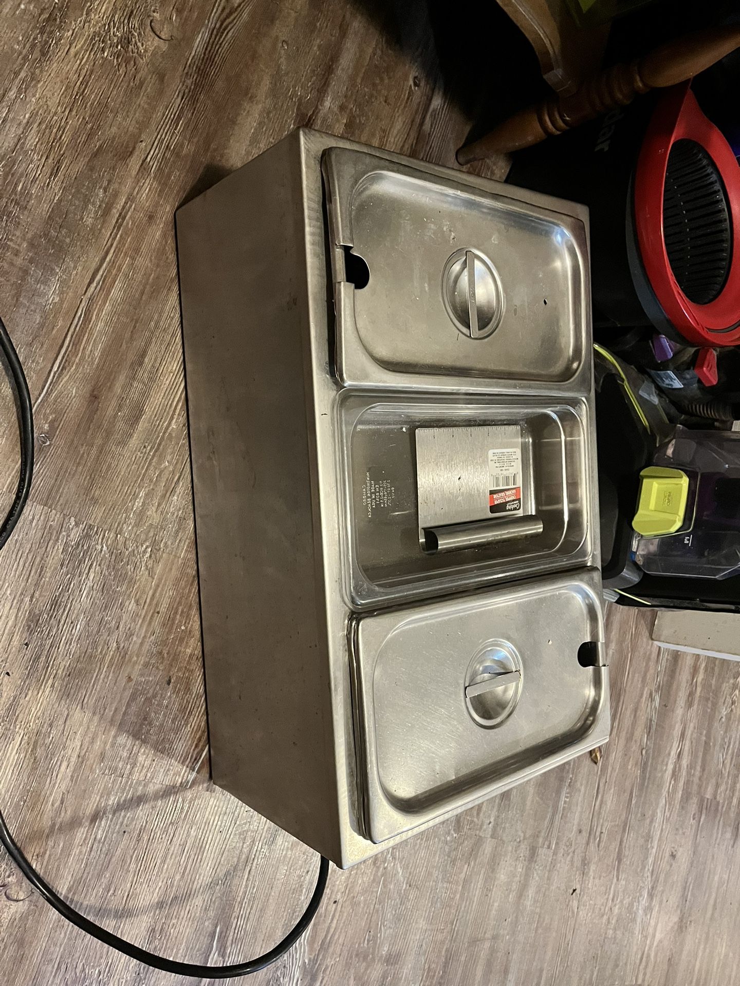3 Pan Food Warmer