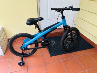 Marca ninebot 18 pulgadas las llantas azul y negra
