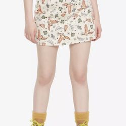 Harry Potter Sketched Magical Pet Print Skirt Small 