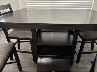 Espresso Wood Dining Table $500 OBO