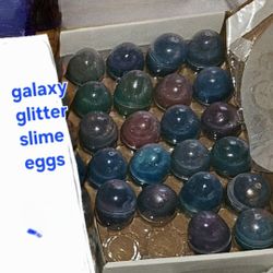 Egg Glitter Slime 