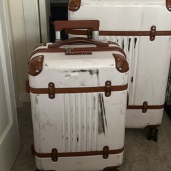 White Suitcases-$50 for both 