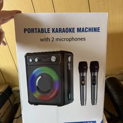 Brand New Portable Karaoke Machine 
