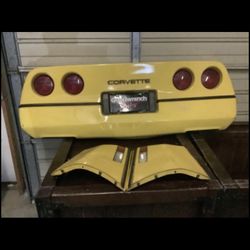Chevy Corvette rear bumper