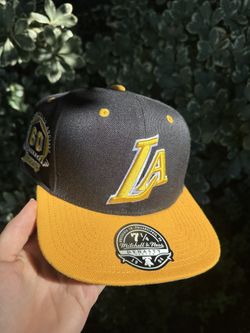 Lakers Mitchell & Ness Fitted Hat 7 1/4
