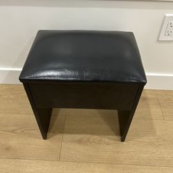 Black Vanity Chair With Storage