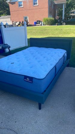 Bed and frame