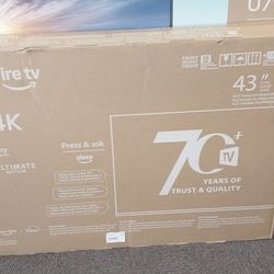 Toshiba Smart TV 43"inch New Availabile On Limited Time Deal 
