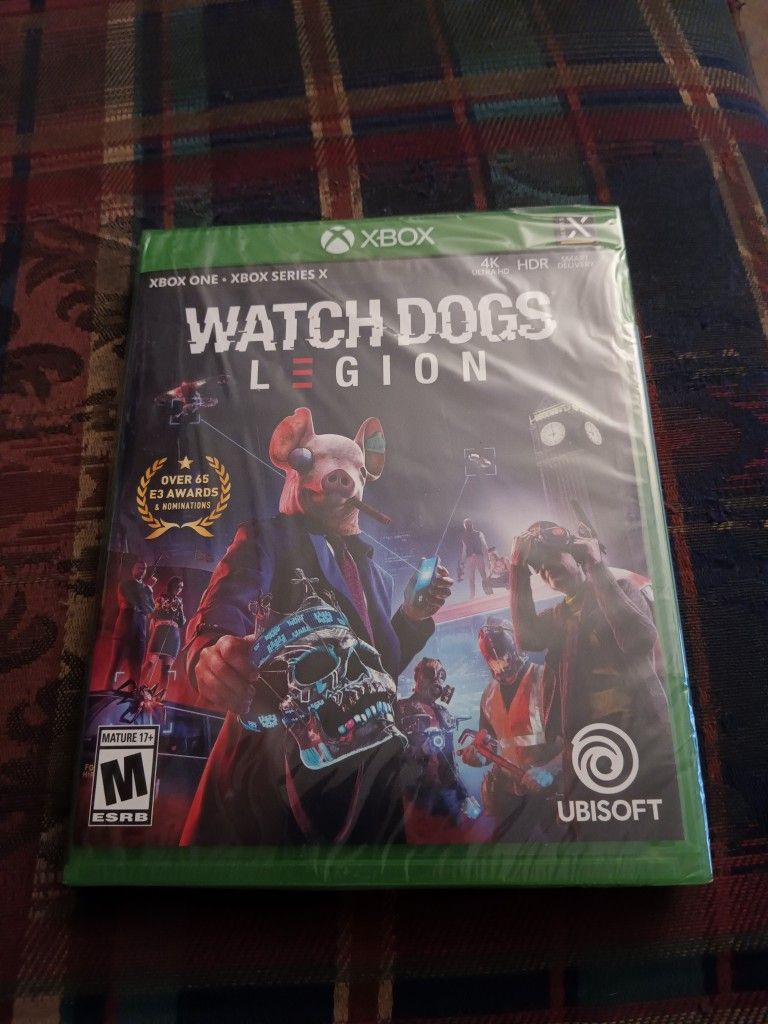 Watch Dogs Legion Xbox One Xbox Series X Ubisoft (Disc Version) - New!