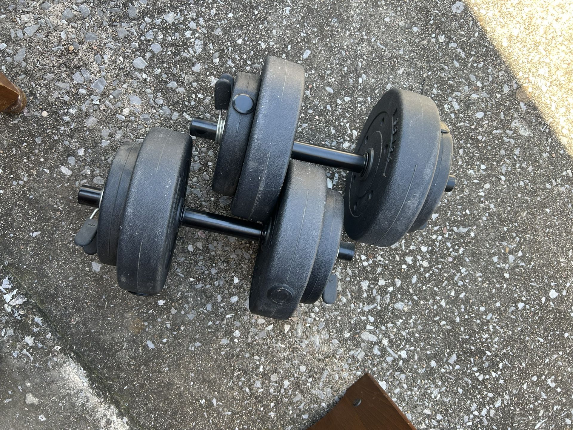 Dumbbells (adjustable)