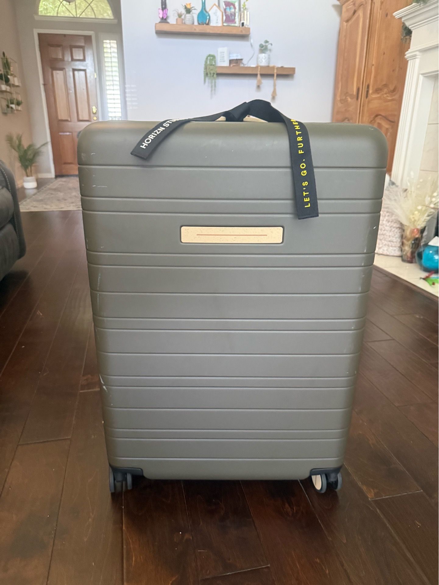 Horizn Studios olive H7 Essential Check-in Luggage
