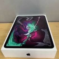 New Apple iPad Pro 12.9 inch  3rd Gen  256GB  Wi-Fi Space Gray 12.9" - Purchased From Apple