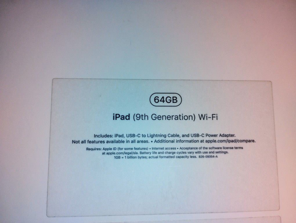 I Pad Gen 9