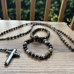 Necklace And Bracelet Set 