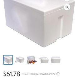 High Density Styrofoam Coolers