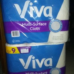 Viva Paper Towels! 6=9 Rolls!