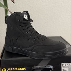 Motorcycle Boots - Merlin x Urban Rider Onyx Size 11