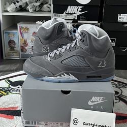 Jordan 5 wolf greys