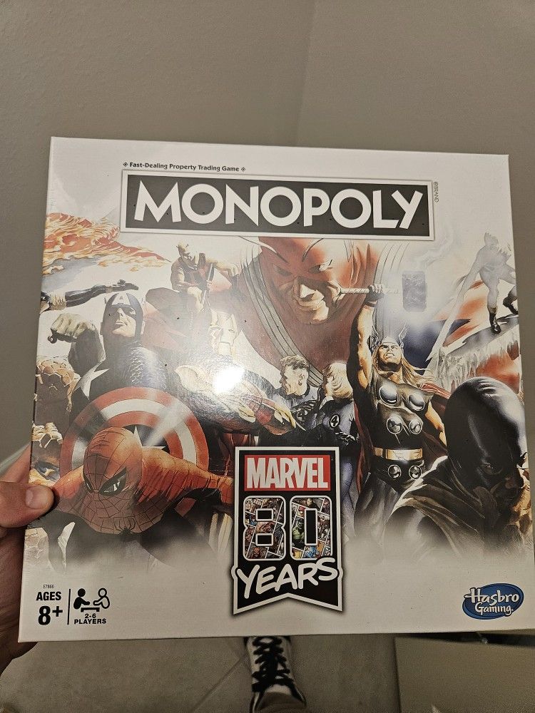 Monoply 80 Years Of Marvel
