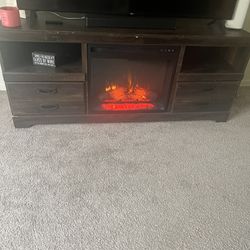 Electric Wood Fireplace 
