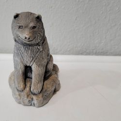 Glacial Ice Age Sculpture Alaska Sled Dog