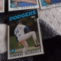 Baseball Topps 1986 10 card lot cash porch pickup Redmond