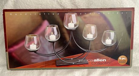 Brand new, never used Jessica Allen Collection 6-Piece Handcrafted Candle Garden Set. Still in the original box!
