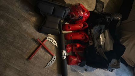 Taekwondo Sparring Set And Bag Size Medium