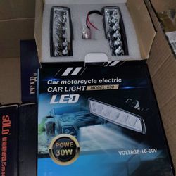 Blue LED Car Motorcycle Truck Lights