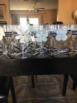 decorated plastic goblets for any party