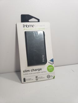 iHome Power Slim Charge - Rechargeable External Battery