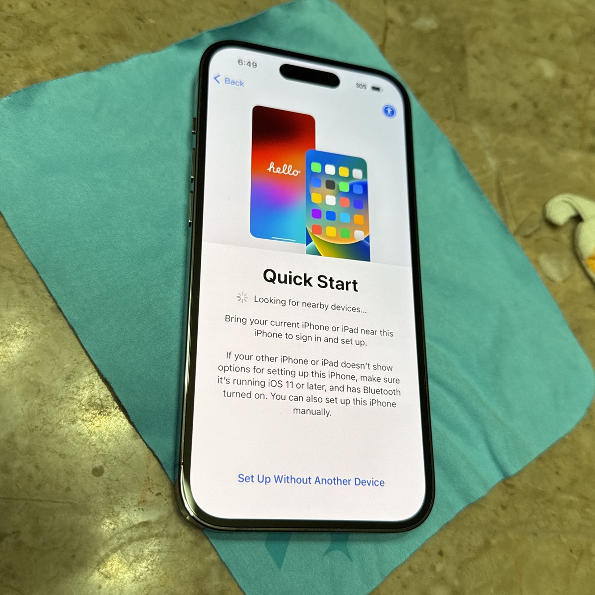 Like New iPhone 14 Pro – 256GB (Deep Purple)
