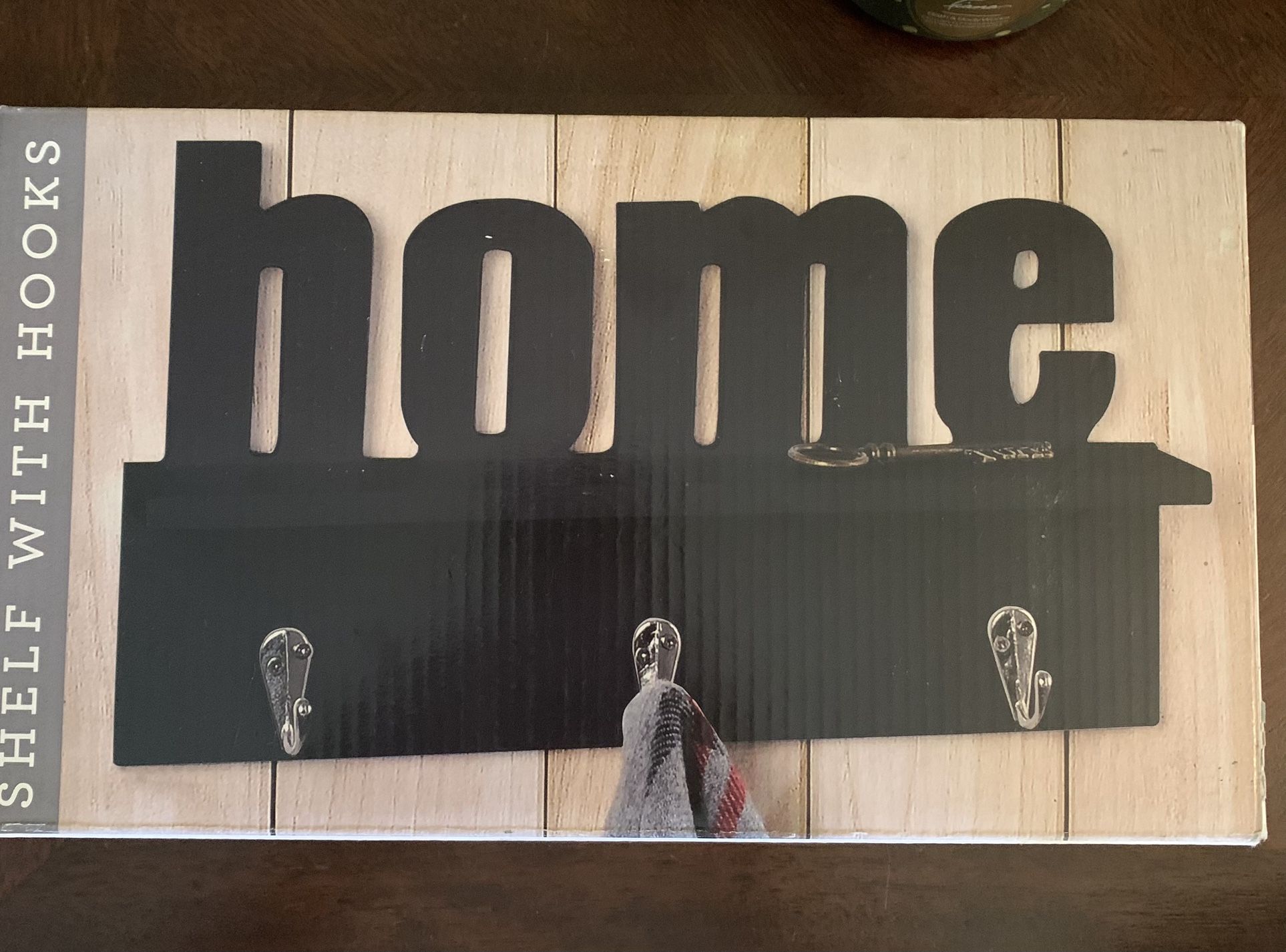 Shelf With Hooks
