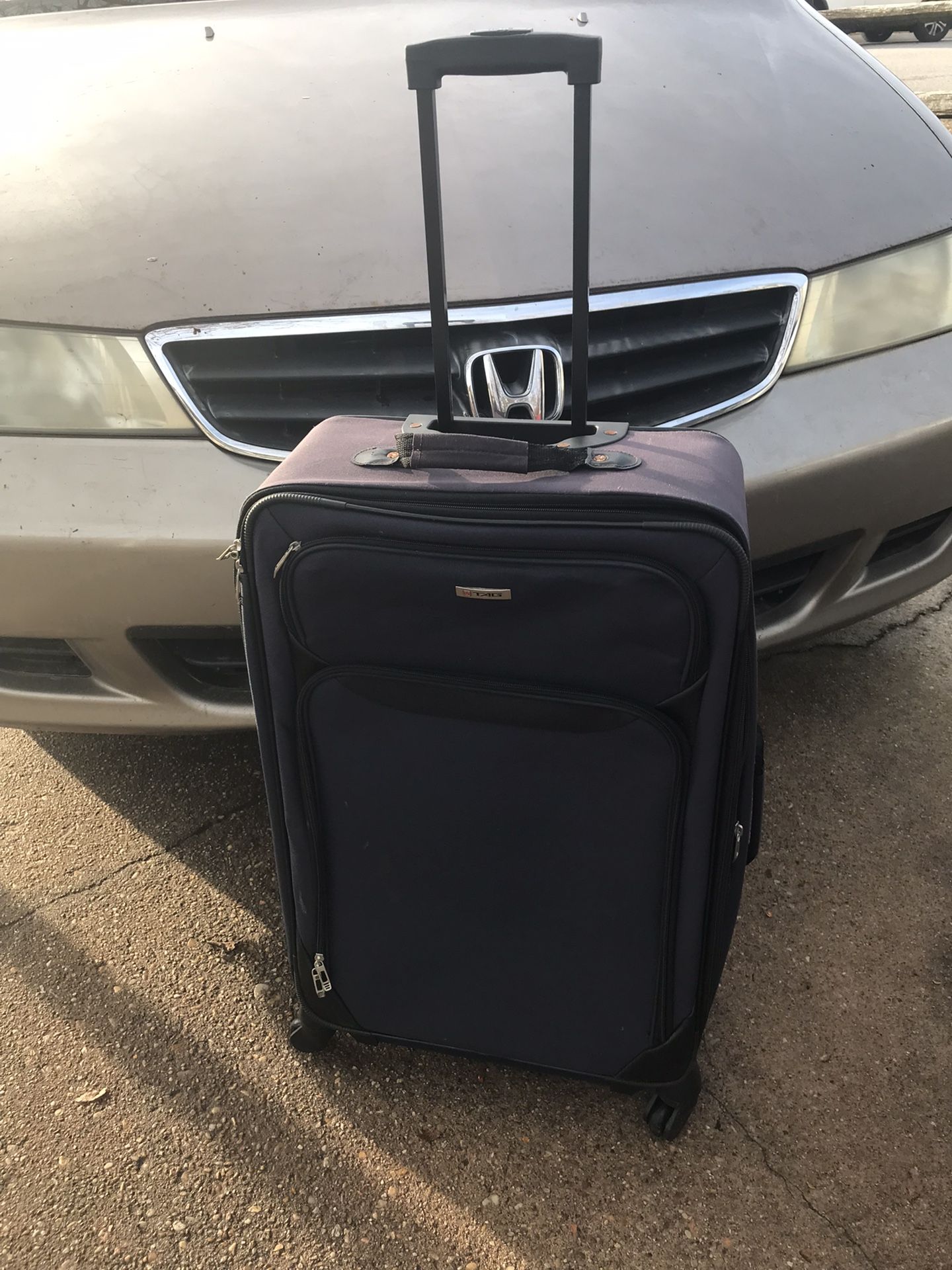 Nice 30 Inch Four Wheel Spinner Luggage Only $35