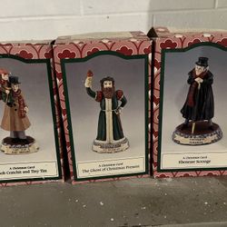 1993 Novelino A Christmas Carol Charles Dickens -set Of 5
