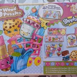 Shopkins Wood Puzzles
