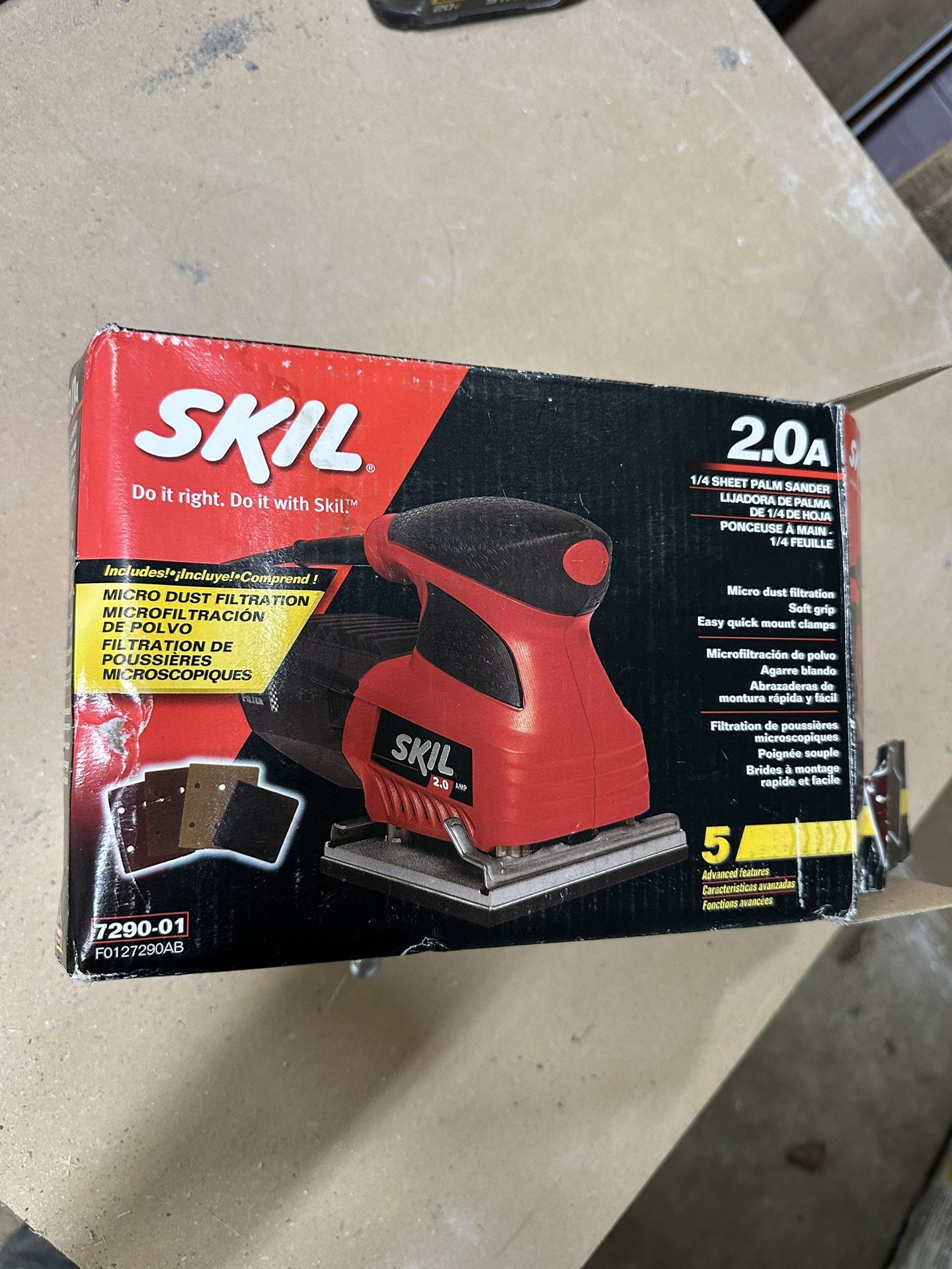 Skill 7290-01 Sander NEW