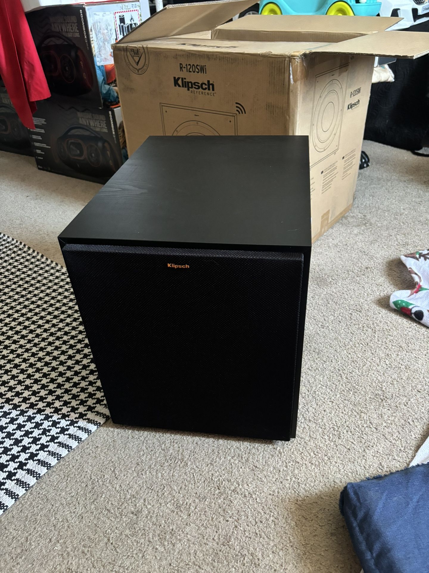 Subwoofer- Klipsch- R-120 SWi (Wireless) 12 In. Driver - Premiere Wireless Subwoofer (NEW)