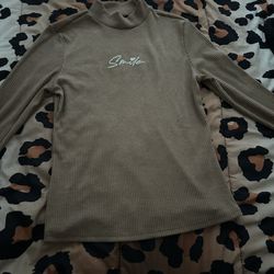 Light brown turtleneck